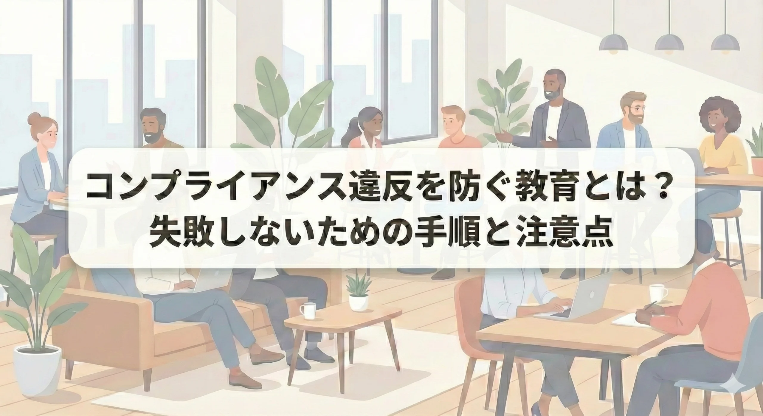 コンプライアンス違反を防ぐ教育とは？｜失敗しないための手順と注意点